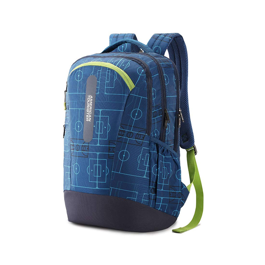American Tourister Jet 30 Ltrs Blue Casual Backpack (FE0 (0) 01 002)