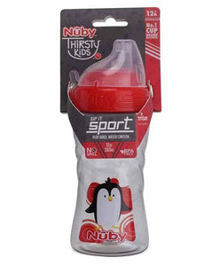 Nuby Sip It Sports Spout Sipper - 360 Ml - Pintoo Garments