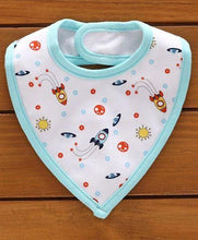 Load image into Gallery viewer, Cotton Bibs Space Print Set of 3
