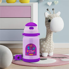 Load image into Gallery viewer, Dubblin Baby Premium Stainless Steel Water Bottle, Hot 12 Hours, Cold 24 Hours (Violet 500 ML)
