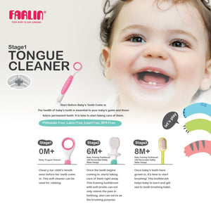 Farlin Doctor J. Tongue Cleaner for Oral Hygiene