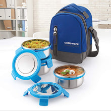 Load image into Gallery viewer, Cello All Steel Lunch Box for Office &amp; School - Pintoo Garments
