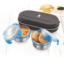 Load image into Gallery viewer, Cello Maxfresh Estella Stainless Steel Lunch Box
