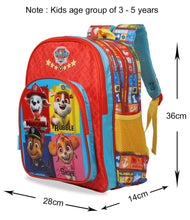 Load image into Gallery viewer, Paw Patrol 20 Ltrs Multi-Colour School Backpack (Paw Patrol All Players School Bag 36 cm)
