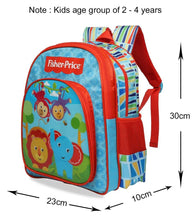 Load image into Gallery viewer, Fisher-Price 15 Ltrs Blue School Backpack (Fisher Price Blue &amp; Red School Bag 30 cm)
