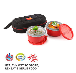 Cello Max Fresh Micro Insulated Lunch Box with Stainless Steel Inner - Pintoo Garments