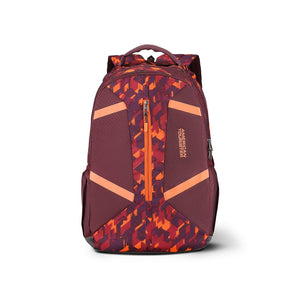American Tourister Meso 49 cms Burgundy Casual Backpack (Fi2 (0) 20 002)