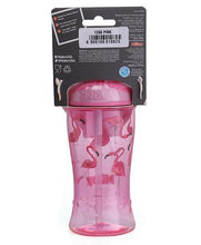 Load image into Gallery viewer, Nuby Flip It Boost Thin Straw Sipper - 360 Ml - Pintoo Garments
