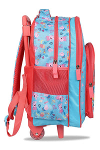 My Baby Excels Peppa Pig Pink Blue School Backpack T