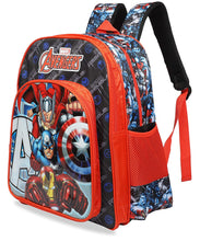 Load image into Gallery viewer, Marvel 30 Ltrs Black Red School Backpack (Avengers Assemble School Bag 41 cm)

