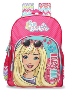 Barbie 15 Ltrs Pink School Backpack (Barbie You Be You School Bag 30 cm)