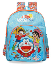 Load image into Gallery viewer, Doraemon 20 Ltrs BlueRed School Backpack
