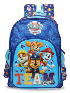 Paw Patrol 30 Ltrs Blue School Backpack (Paw Patrol Team Players School Bag 41 cm)