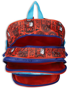 Marvel 20 Ltrs Red Blue School Backpack (Avengers Super Heroes Red & Blue School Bag 36 cm)