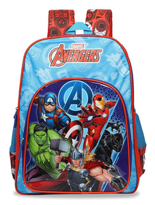 My Baby Excel Marvel Red Blue School Backpack