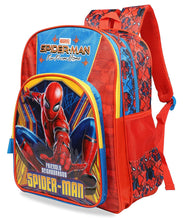 Load image into Gallery viewer, Marvel 20 Ltrs Red Blue School Backpack
