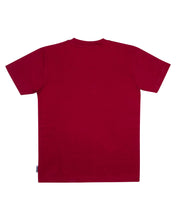 Load image into Gallery viewer, Boys Solid Printed Maroon T Shirt
