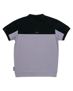 Boys Fashion Printed Grey Round Neck T Shirt