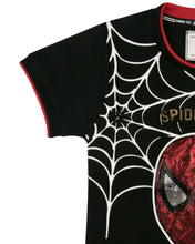 Load image into Gallery viewer, Boys Solid Spider Man Round Neck T Shirt
