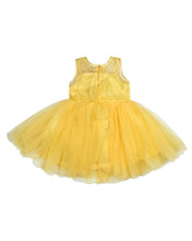 Load image into Gallery viewer, Yellow Flared Party Frock
