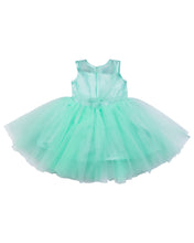 Load image into Gallery viewer, Green Flared Party Frock
