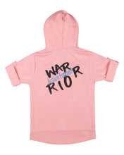 Load image into Gallery viewer, Boys Printed Peach Hoodies T Shirt
