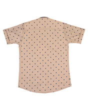 Load image into Gallery viewer, Boys Fashion Dotted Cream Shirt
