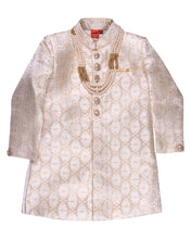 Load image into Gallery viewer, Boys Solid Embellished Heavy Kurta Suit

