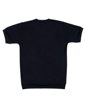 Load image into Gallery viewer, Boys Printed Navy Blue Round Neck T Shirt
