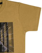 Load image into Gallery viewer, Boys Printed Yellow Casual T Shirt
