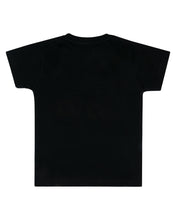 Load image into Gallery viewer, Boys Printed Black Casual T Shirt
