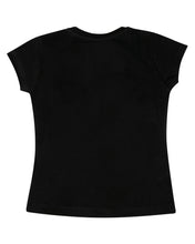 Load image into Gallery viewer, Girls Casual Printed Black Top

