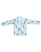 Load image into Gallery viewer, Boys Printed Night Suit Sky Blue
