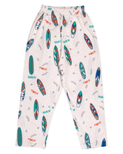 Load image into Gallery viewer, Boys Printed Cream Night Suit
