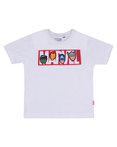 The Avengers White Casual T Shirt