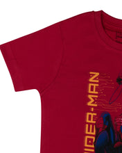 Load image into Gallery viewer, Spider Man Super Hero Red Casual T Shirt
