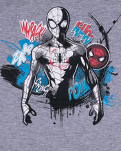 Load image into Gallery viewer, Boys Spider Man Printed Grey Sleeve Less T Shirt
