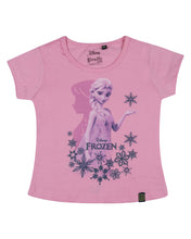 Load image into Gallery viewer, Girls Frozen Printed Casual T Shirt
