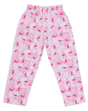 Load image into Gallery viewer, Heron Printed Pink Front Open Night Suit
