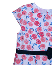 Load image into Gallery viewer, Flower Printed Tomato Cotton Frock
