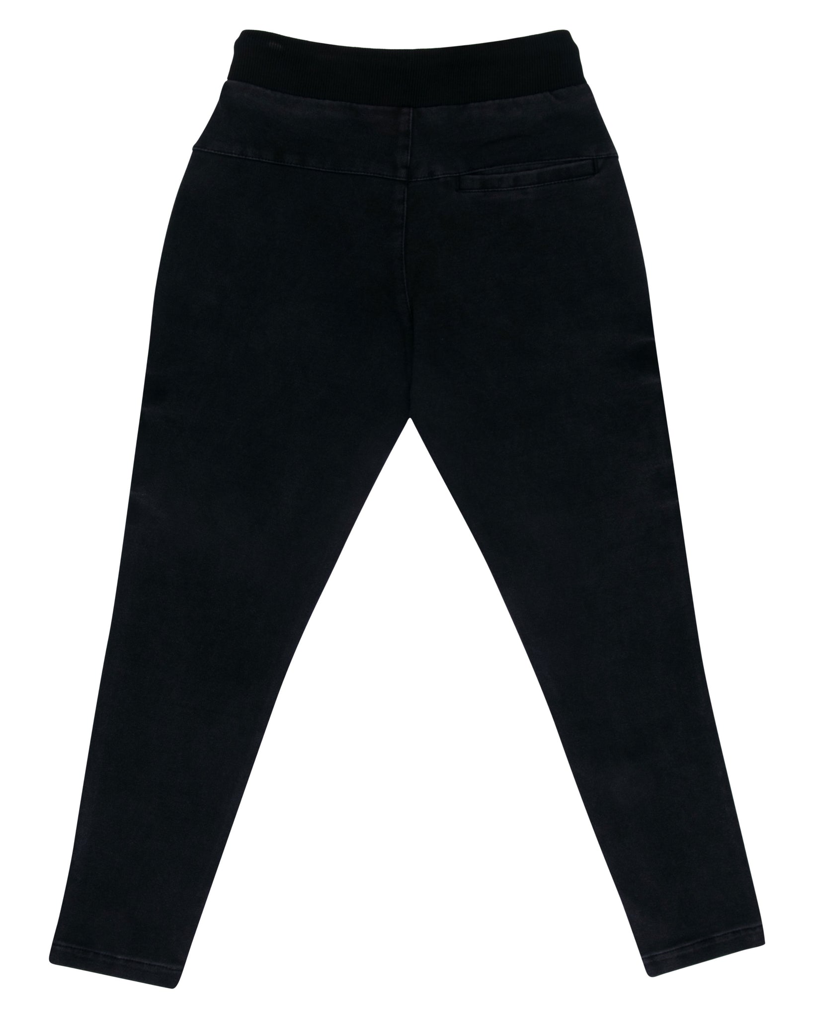 Buy Black Elastic Waist Boys Jeans – Mumkins