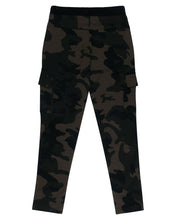 Load image into Gallery viewer, Boys Solid Green Army Print Track Pant
