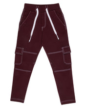Load image into Gallery viewer, Boys Fashion Solid Cross Pocket Track Pant
