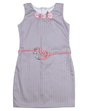 Load image into Gallery viewer, Pink &amp; Grey One Piece Middi
