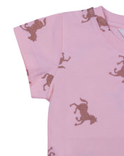 Load image into Gallery viewer, Girls Fashion Unicorn Printed Peach Top
