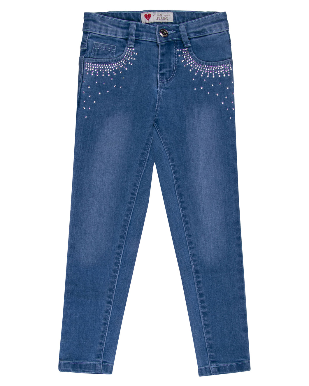 Girls Fashion Light Blue Jeans