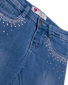 Girls Fashion Light Blue Jeans