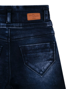 Girls Fashion Dark Blue Denim Shorts