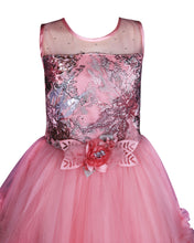Load image into Gallery viewer, Pink Flared Party Gown
