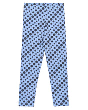 Load image into Gallery viewer, Girls Dotted Blue Leggings
